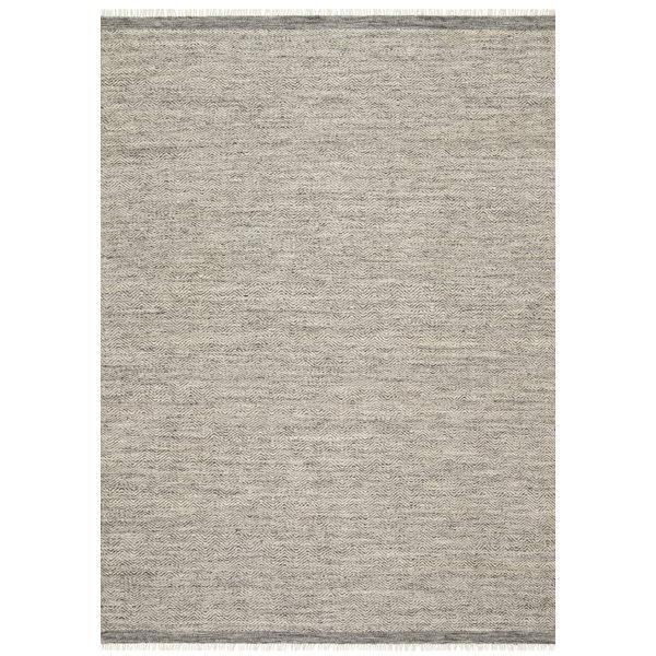 Loloi Rugs Omen Flatweave Area Rug in Gray Perigold